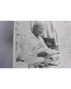 HANS ERNI dessin original livre  HANS ERNI Musée Athénée Genève 1984