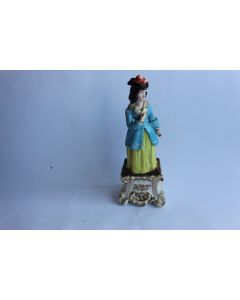 Grande figurine porcelaine vieux Paris XIXe siècle 