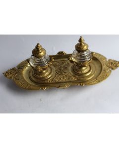 Grand encrier Bronze XIXe siècle 