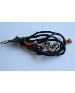 Bijoux de créateur argent corail sirène