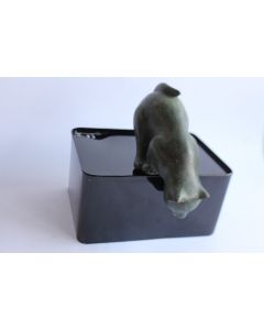 Chat bronze 1900