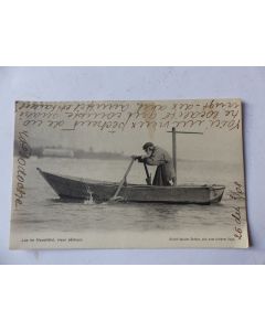 CPA Vieux pêcheur Neuchâtel Suisse