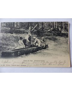 CPA Creux du Van Fontaine froide Suisse