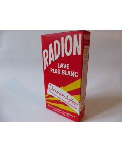 Ancien paquet de lessive RADION