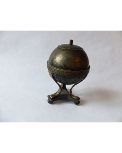 Brûle parfum - lampe a huile métal argenté WMF