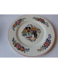 Assiette faïence Elchinger Hansi 