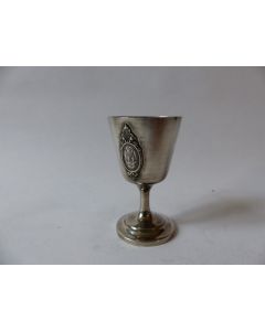 Coquetier argent France M.L.
