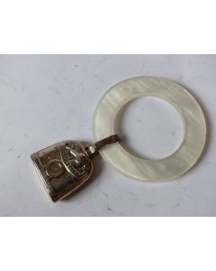 Hochet argent sterling Stéphanie 1983