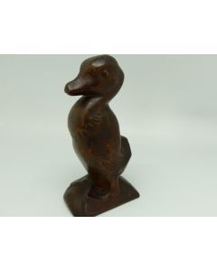 César Bolle sculpture bois caneton