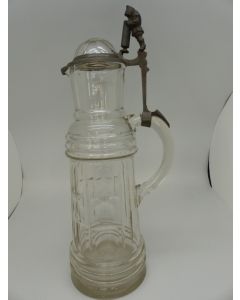Ancienne carafe à bière Allemagne gnome nain