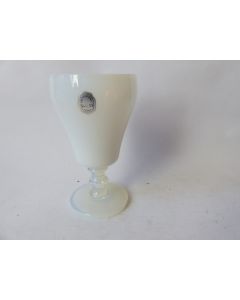 SEVRES Vase cristal opalin