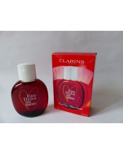 Flacon d'eau du cœur CLARINS édition collector