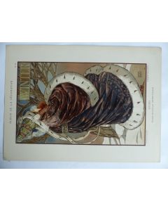 Estampe Hiver Panneau décoratif PATTEN-WILSON Art nouveau