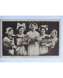 CPA France Finistère Concarneau La reine des Filets Bleus 1935
