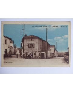 CPA France - Rhone 69 - Ste-Consorce Le Quincieux Café Genet
