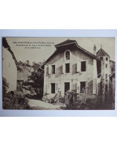 CPA France Savoie Serrières-en-Chautagne Château Denis vieille tour