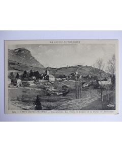 CPA France Savoie Saint-Jeoire-Prieuré Les tours de Chignin Belledonne