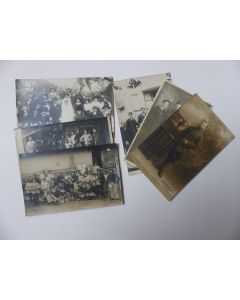 Lot 7 Cartes photos Pontchara Isère Correspondances d'une même famille