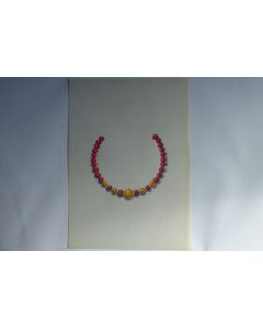 Ancien dessin original bijoux Collier
