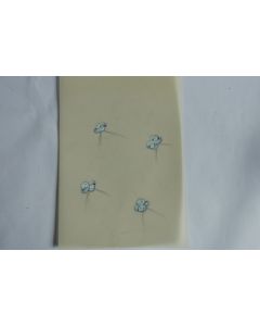 Ancien dessin original bijoux Bague