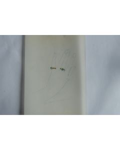 Ancien dessin original bijoux Bague