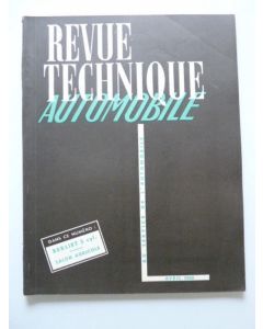 Revue Technique Automobile N°72 1952 Auto BERLIET 5 cyl.