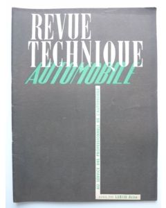 Revue Technique Automobile N°36 1949 Auto Lancia Belna