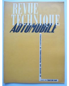 Revue Technique Automobile N°35 1949 Tracteur MAP