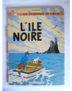 BD Tintin L'Ile Noire B36 1966
