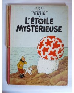 BD Tintin L'étoile Mystérieuse B30 1961