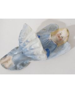 Bénitier porcelaine Ange