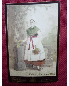 Photo Photographe Carl Metzner COTTBUS 1886