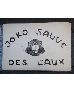 JOKO sauvé des eaux grand portofolio illustré Bois Gravé enfants