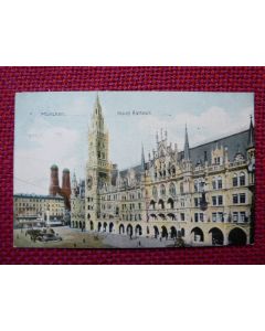 CPA Allemagne Munich Munchen Neues Rathaus 1909