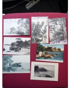 CPA 83 Lot de 7 Cartes Postales - Toulon Cap Brun
