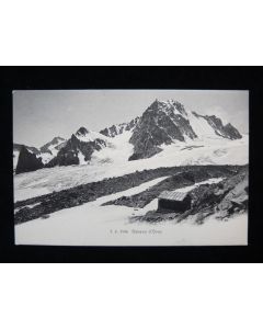 CPA Suisse Valais Cabane d'Orny Glacier