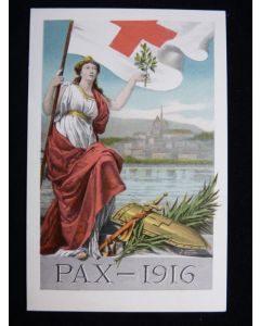 Carte postale Illustrateur (Italien) PAX 1916 Guerre 1914-18