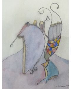 Dessin Aquarelle Werner HARTMANN