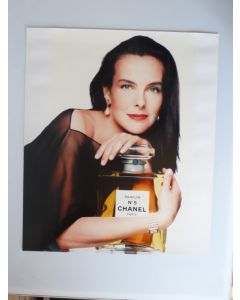 Grande Photo Chanel N°5 Paris Carole BOUQUET