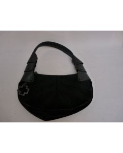 Sac à main BALLY Daim cuir noir