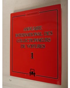 Livre Annuaire International des collectionneurs de Voitures Automobile