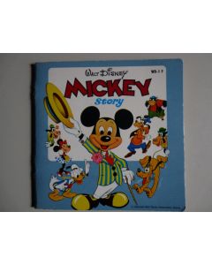 Disque Vinyl 45 tours Walt Disney MICKEY Story WD-1F