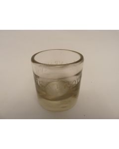 Ancien verre gravé Union Helvétique 23e Canton