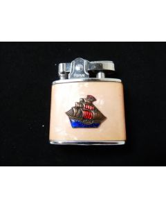Ancien Briquet Essence SWAN Bateau