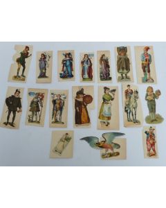Ensemble 17 anciens chromos images enfants