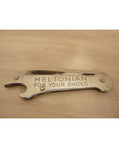 Ancien Canif Couteau de poche publicité Chaussures MELTONIAN