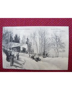 CPA Suisse VAUD Mont Pélerin Sports d'hiver Courses de Bobs 1915