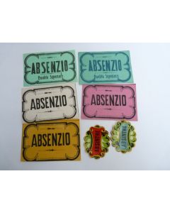 Etiquettes (7) absinthe 