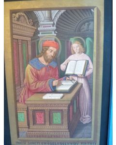 Gravure du livre des Grandes Heures d Anne de Bretagne