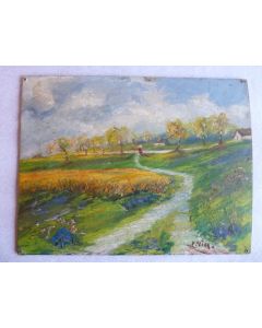 Tableau Peinture Gouache signé LICIA